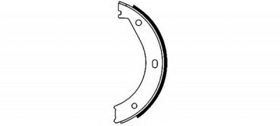 HELLA PAGID 8da355050311 -  Комплект тормозных колодок, стояночная тормозная система